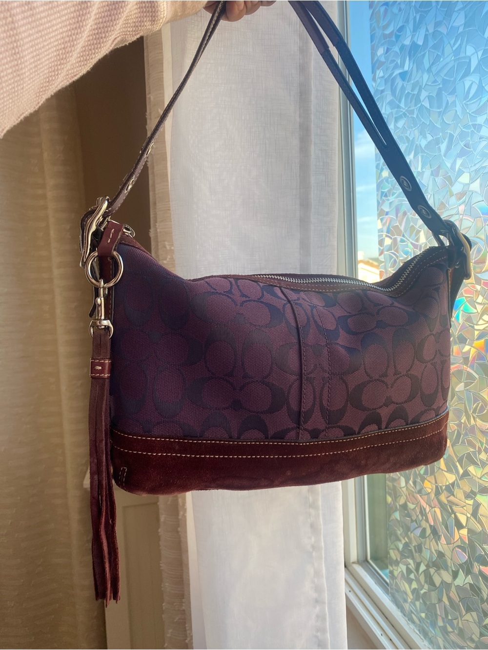 Coach East West Duffle Shoulder Bag